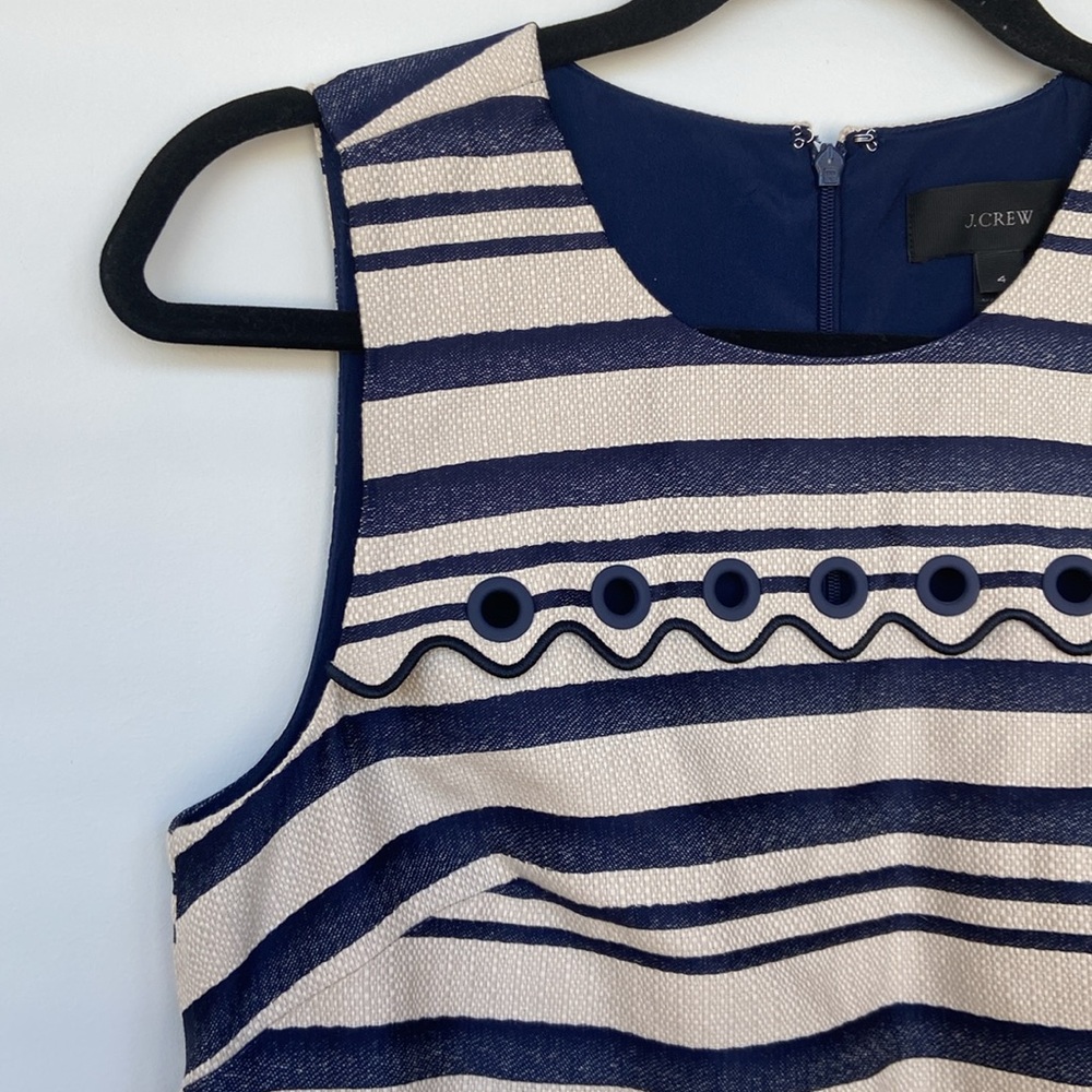 J. Crew BNWT Striped Dress - Picture 3 of 13